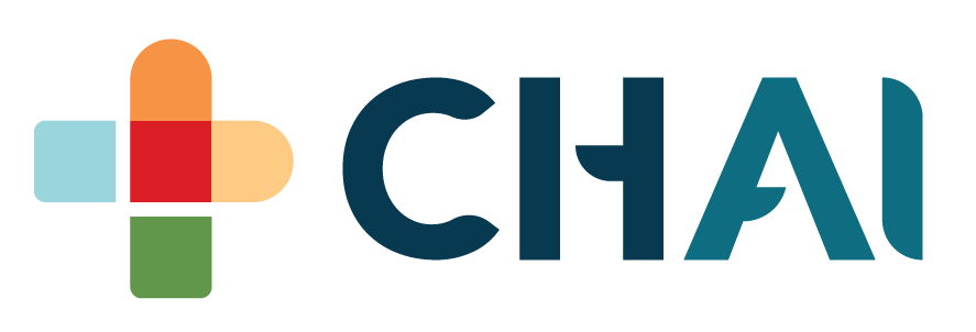 Logo for the Coalition for Health AI (CHAI)